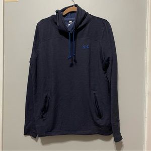 Women’s Under Armour Loose Neck athletic Sweater - Navy Blue XL